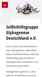 Mobile Screenshot of glykogenose.de